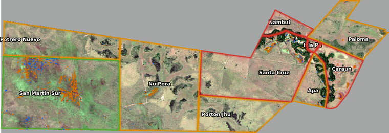 Which paddocks need attention